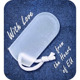 Lima de Pies de Cristal Checo - Lima de Callos Delicada, Pedicura y Spa, Remoción de la Piel Agrietada, Cuidado Profesional del Talón y los Dedos del Pie, Superficies Incisas en Diferentes Granos