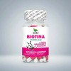 Biotina 000 Mcg Ácido Hialurónico Colágeno 100 Caps Hombres Mujeres