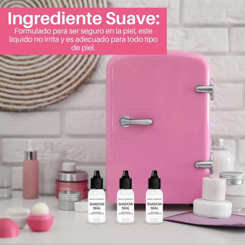 MAFAB | 3pz Primer Convertidor Maquillaje Waterproof Larga Duración Liquido