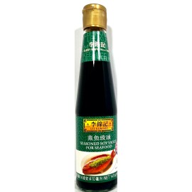 Lee Kum Kee Seasoned Soy Sauce For SeaFood 14 oz~Exp 9/2025
