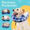 Avont Elizabeth Collar Float Type Inflatable Soft Dog Collar, Lightweight,