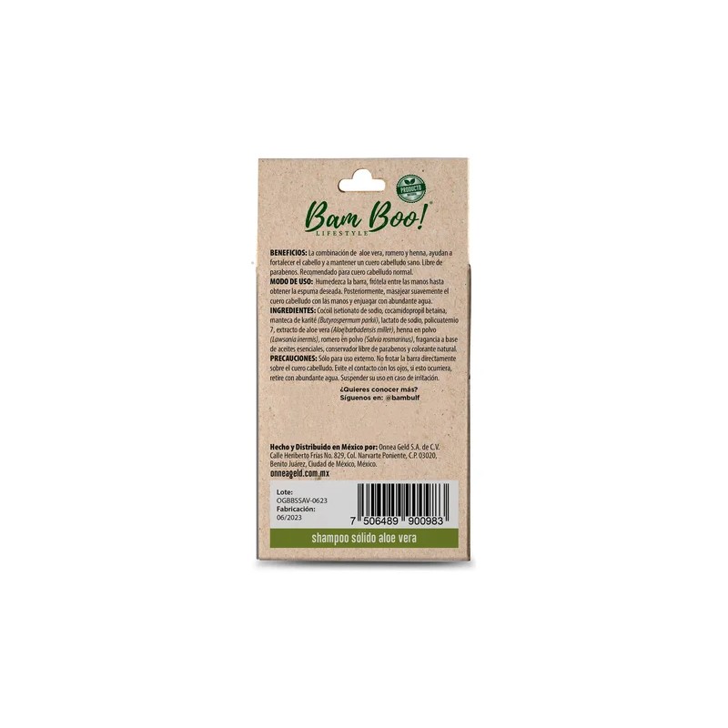 50 Pack Mix Shampoo Sólido Artesanal 80 G Bam Boo!