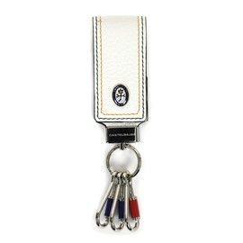 Castelbajac 036621 Key Chain Spread, white