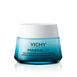 Vichy Minéral 89 Crema Hidratante Facial 72H con Ácido Hialurónico, 50 ml  Fórmula con escualeno y niacinamida, apta para todo tipo de piel, incluso  
