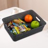 CadineUS Cestas De Plastico, Cestas De Almacenamiento De PláStico, TamañO