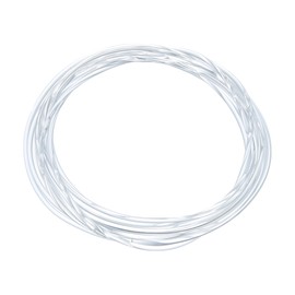 X AUTOHAUX 3mm 0.12" 5m 16.40ft Universal Glow Optic Fiber Cable Car Light Decoration Clear - Pack of 1