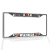 Fastasticdeals Metal Insert License Plate Frame Wanker Weatherproof Car Accessories