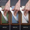 Sharp Pebble Knife Sharpening Stones Kit -Grits 400/1000/6000 Extra Large