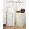 SETVSON Laundry Hamper with Lid Laundry Basket with Lid 19.0