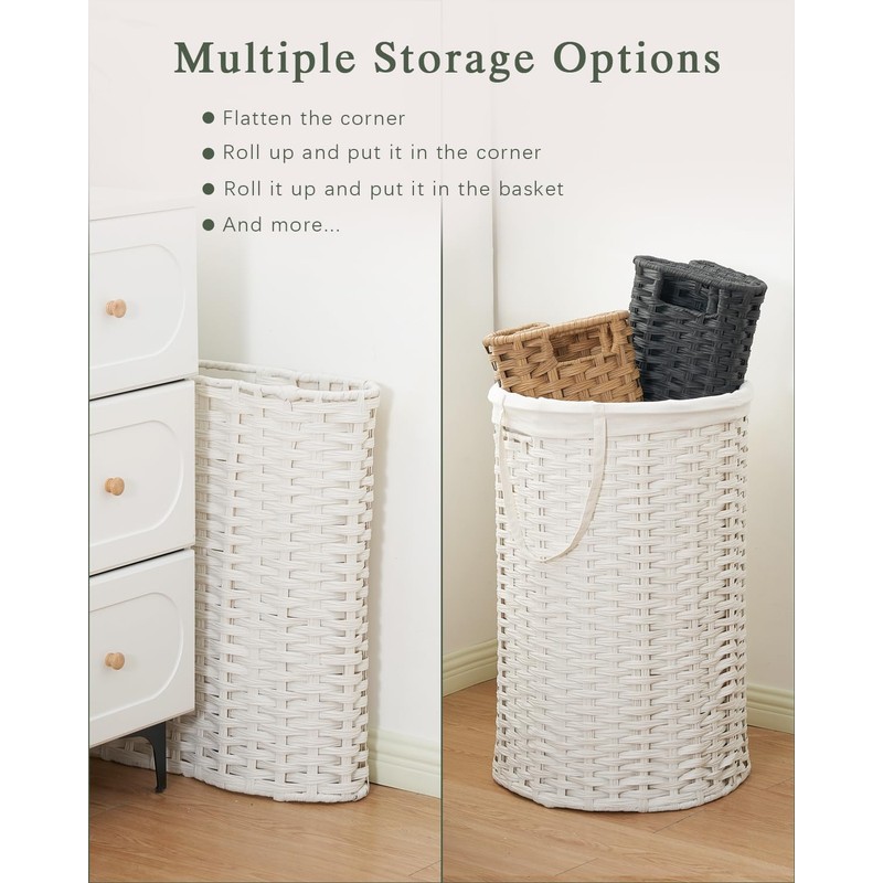 SETVSON Laundry Hamper with Lid Laundry Basket with Lid 19.0