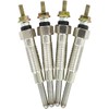 4X Glow Plugs MM401621 Compatible with Mitsubishi Compatible with Iseki