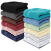 White Classic Luxury Washcloths for Bathroom-Hotel-Spa-Kitchen-Set - Circlet Egyptian Cotton