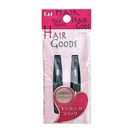Hair Goods Top Pin 2P Black HA3012