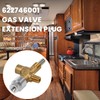622746001 Gas Valve Extension Plug For Norcold Refrigerator 3163 N260