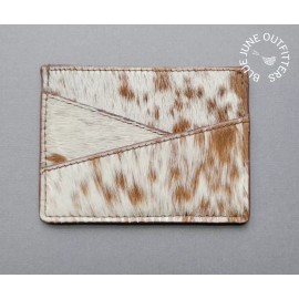 Myra Brand HAIR ON LEATHER CREDIT CARD AND ID HOLDER BY MYRA BAG