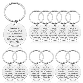 12 Pcs Funny Hair Stylist Gifts Hairdresser Thank You Gifts Hair Stylist Appreciation Gifts Cosmetology Graduation Gift Beautician Gift Hairstylist Retirement Gift Keychain New Salon Owner Gifts