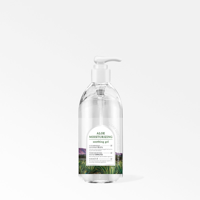 Deoproce Vegan Aloe Moisturizing Soothing Gel 390ml / 디오프러스 비건