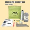 Herally Crochet Kit DIY Bag for Beginners - Include Yarn,