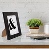 Fabian Clarke London® 8x6 Modern Black Wooden Picture Photo Frame