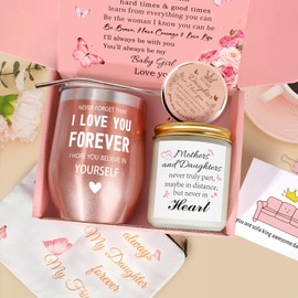 Daughter Birthday Gifts, Gifts for Daughter, Daughter Gifts from Mom Dad, Gifts for Daughter Adult, To My Daughter Gifts Basket Box for Daughter Birthday Christmas Thanksgiving Mother Day Valentines