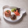 tak JTN-0110-GY Kids Dish Plate Bear Kids Plate Gray 19