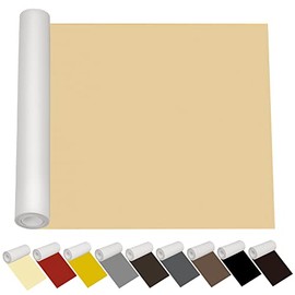 Leather Repair Patch Kit for Furniture 12.6 x 60 inch Beige Waterproof Durable Self-Adhesive Leather Tape, Leather Patch for Couch,Sofa,Car Seat,Vinyl Chairs,Leather Articles,Fabric Fix Etc.