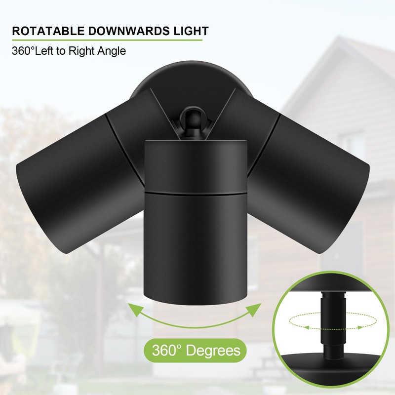 Kerry Outdoor Wall Lights, IP65 Waterproof Outside Lighting Mains Powered,