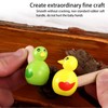 DMZK Pack of 15 Wooden Whistles Children, Wooden Bird Whistle