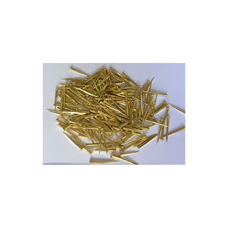 Solid Brass Nails Tacks for Shoes Boots Leather Heels Soles
