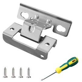 【Upgraded Galvanized】 WE01X25317 Genuine OEM Dryer Door Hinge with Installation Tool