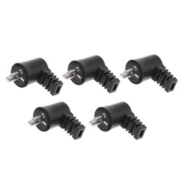 5 Pcs 2 Pin Din HiFi Speaker Plug Cable O Screw Solder Connector