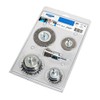 Osborn 5-piece Wire Brush Set For Drill, Round Brush/End Brush