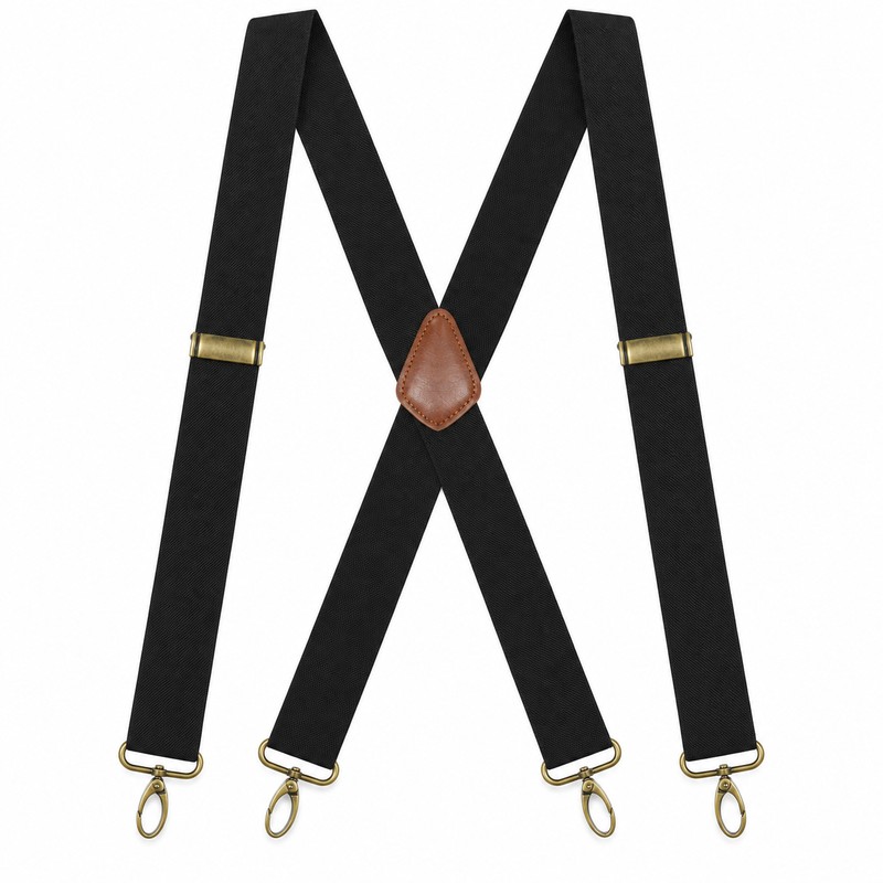 Men’s Heavy Duty Suspenders for Jeans and Work Pants –
