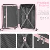 TRIPLAYER Carry On Luggage 22x14x9 Airline Approved, 22 Inch PP