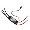 Black 60A Bidirectional Brushless ESC Rapid Response Brushless Electric Speed