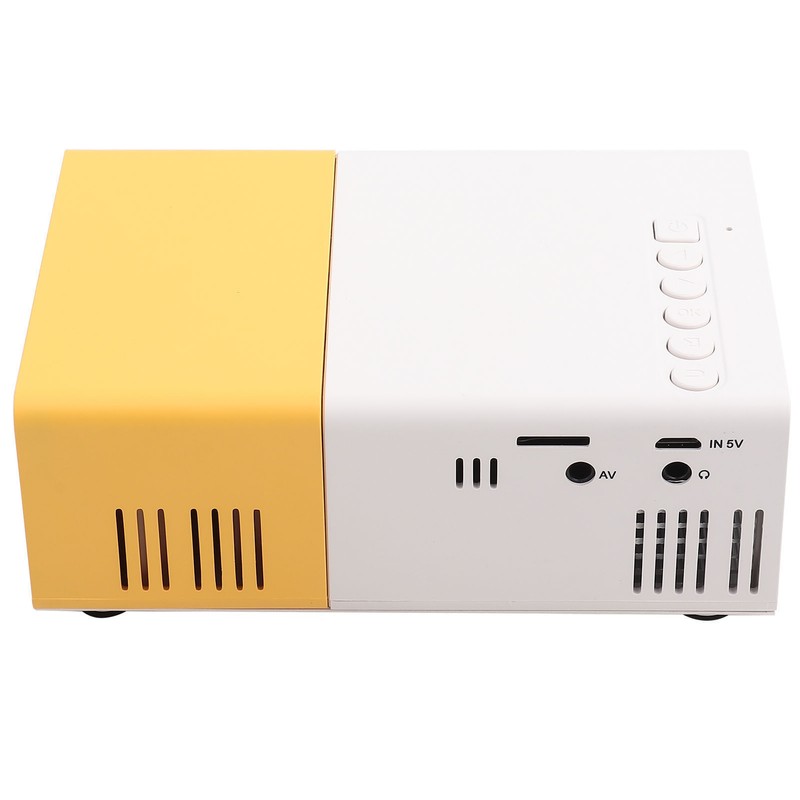 Mini Stylish Home Theater Portable LED Projector High Definition Support