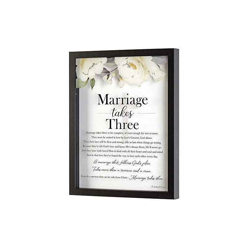 Dicksons Marriage Takes Three Black and White 12 x 15