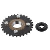 420 28T Tooth Sprocket Flywheel Bike Connector Set Steel for