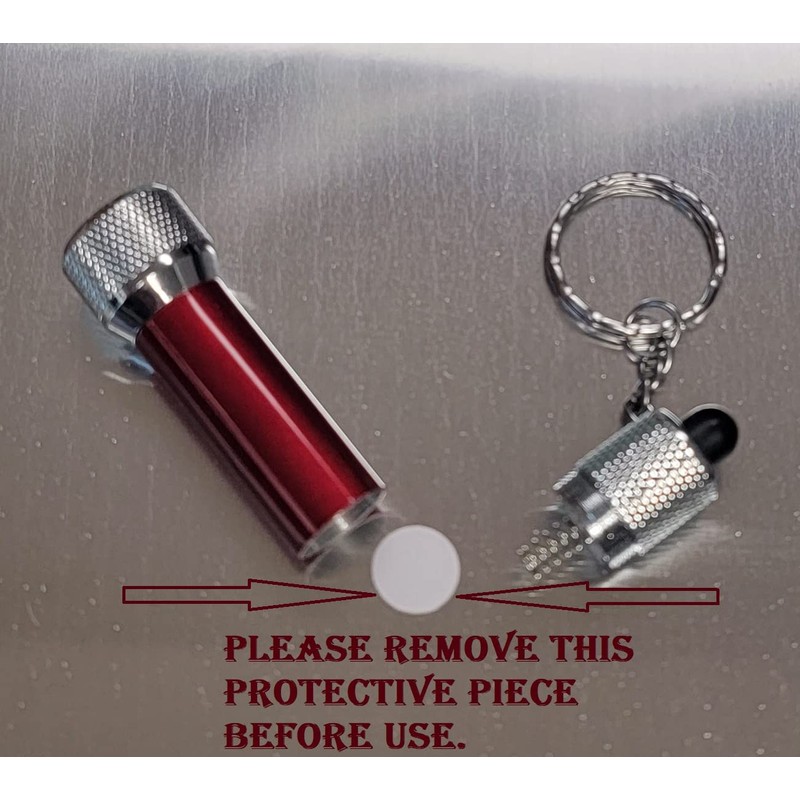 2.5" Flashlight Keychain (12 Pack) 5 LED Lights Bright Flash