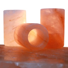 Himalayan Pink Salt Tequila Shot Glasses - Set of 4 Designed Specifically for Tequila Connoisseurs-Tequila Shot Salt Glasses-Sea Salt Shot Glass-Tequila Glasses Will Really Hit the ‘Shot’