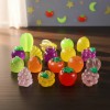 30 Figuras De Frutas De Resina Que Brillan En La