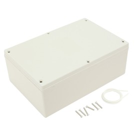 Awclub Waterproof Dustproof IP65 ABS Plastic Junction Box Universal Electric Project Enclosure Gray 9.4"x6.3"x3.5" (240mm x 160mm x 90mm)