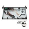 Rackchoice 1U Compact Server/Desktop mini-ITX Chassis - 9.84" Depth,Supports Mini-ITX