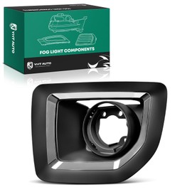 YHTAUTO Fog Light Bezel Fits GMC Sierra 2500 HD Sierra 3500 HD 2015-2019, Front Bumper Fog Light Cover Trim Left Driver Side
