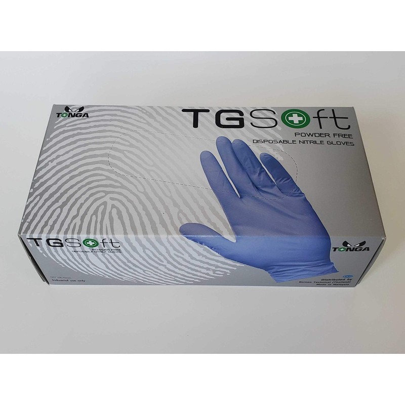 100 Pcs Nitril Disposable Gloves S/M/L (Small)