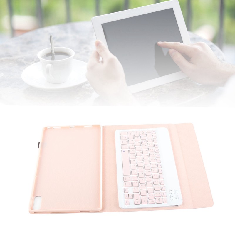 Tablet Keyboard Magnetic Protective Case BT Connection Slim Wireless Keyboard