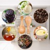 HANSGO Small Wooden Spoon, 10PCS 3 inches Ice Cream Salt