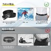 L-Chic Men's Alloy Buckle Belt, No Holes, Large Durability, Nylon