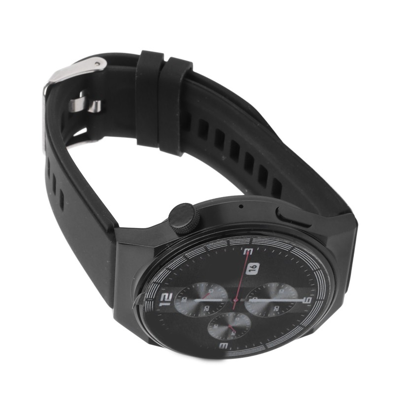 Smart Watch 1.28in Screen Voice Call Round Dial Rotatable Crown