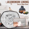 CROTIRAD Glass Air Fryer Dust Cover Compatible with Ninja Crispi,